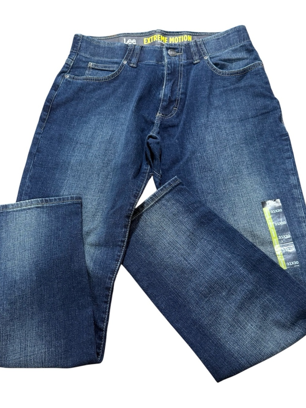Lee Extreme Motion Men's Dark Blue Jeans 31x30